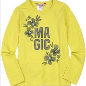 BOBOLI Girl's T-shirt with Applique